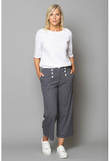 Peruzzi Crop Stripe Trouser