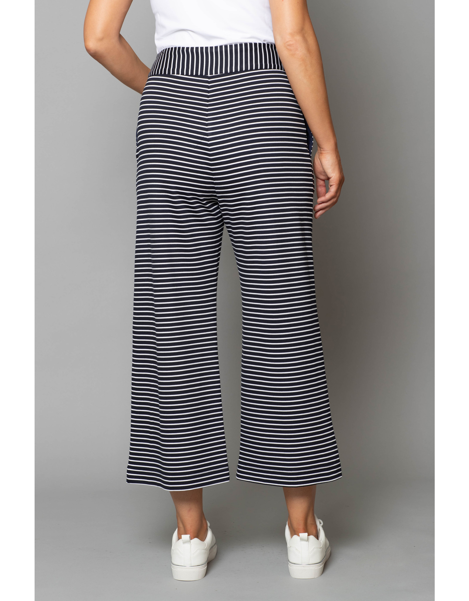 Peruzzi Crop Stripe Trouser