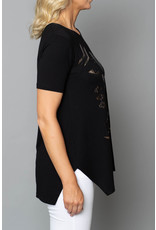 Peruzzi Metalic Print top