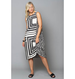 Peruzzi Op Art Dress