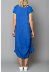 Peruzzi Jersey Shoulder Dress