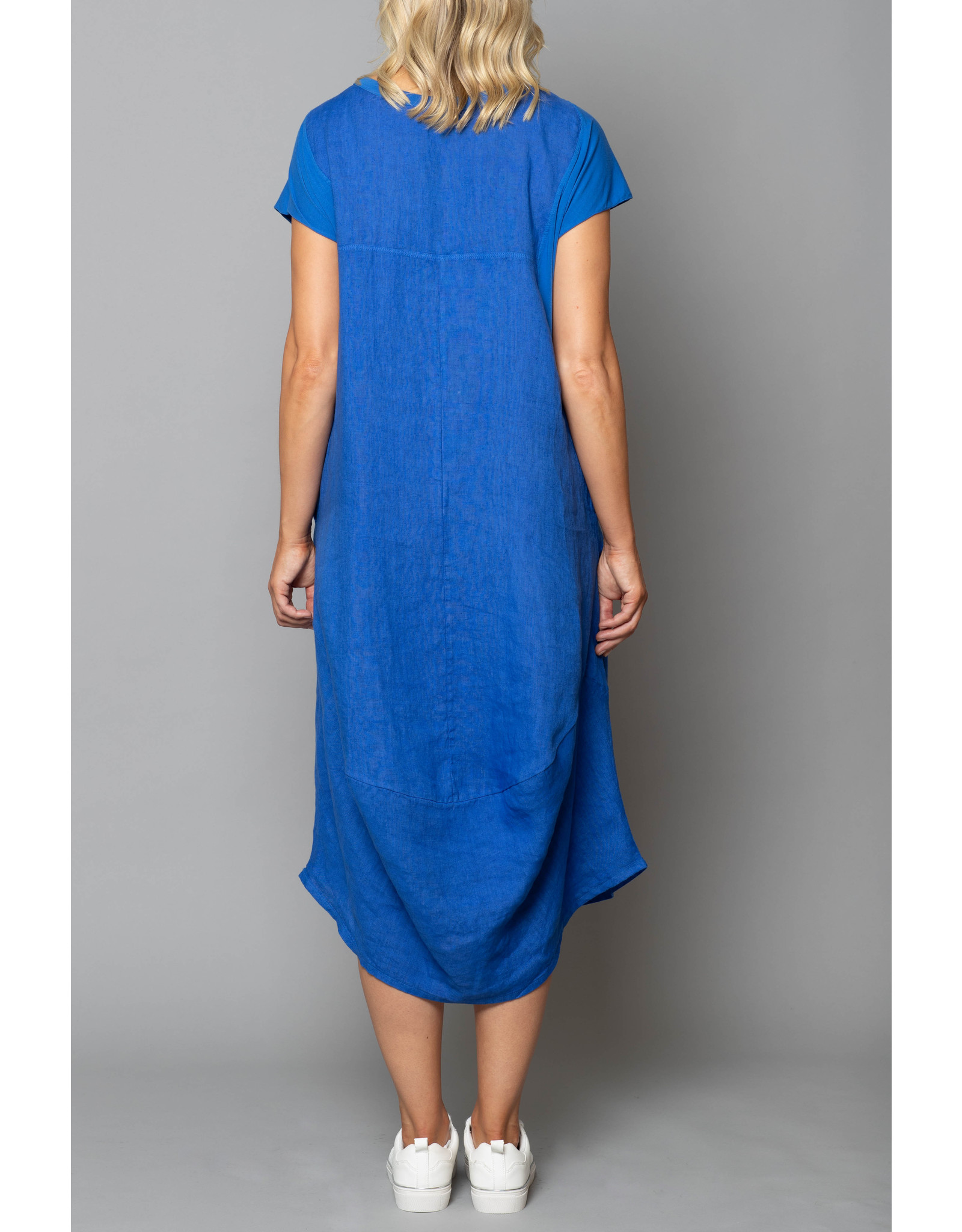 Peruzzi Jersey Shoulder Dress