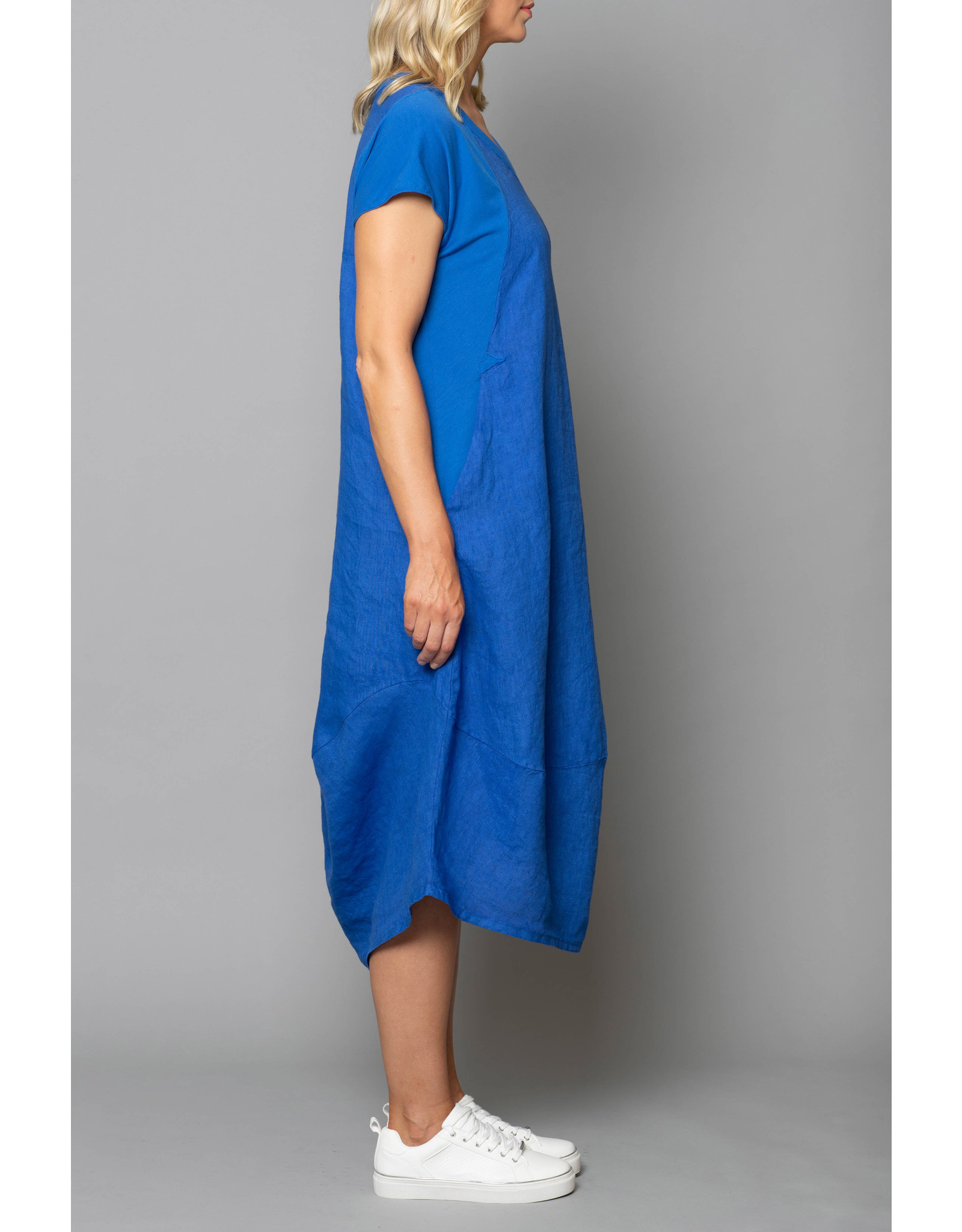 Peruzzi Jersey Shoulder Dress