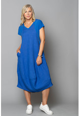 Peruzzi Jersey Shoulder Dress