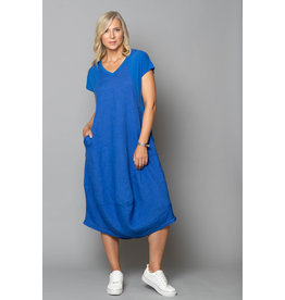 Peruzzi Jersey Shoulder Dress