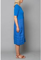 Peruzzi Pleated Linen Dress