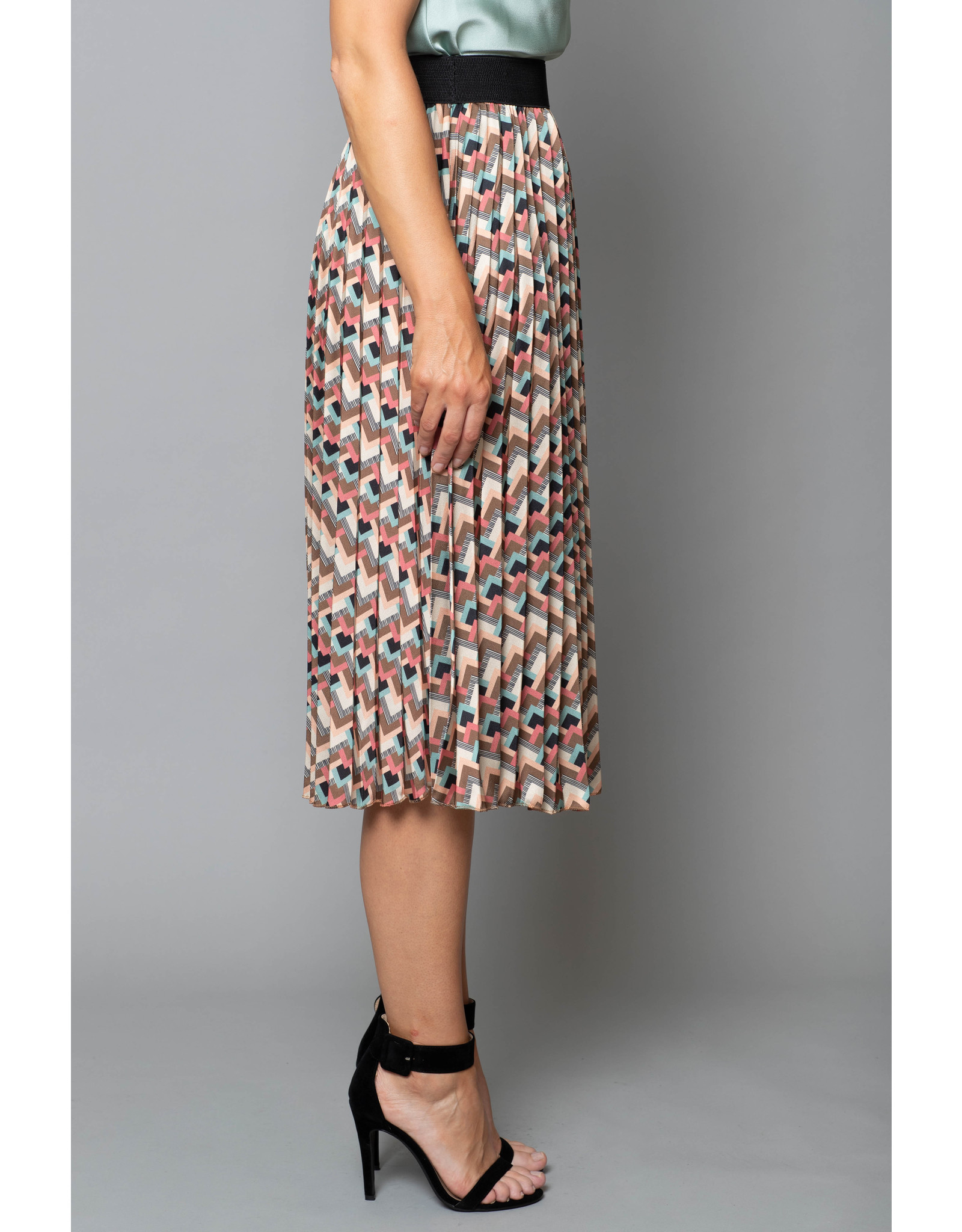 Peruzzi Print Skirt