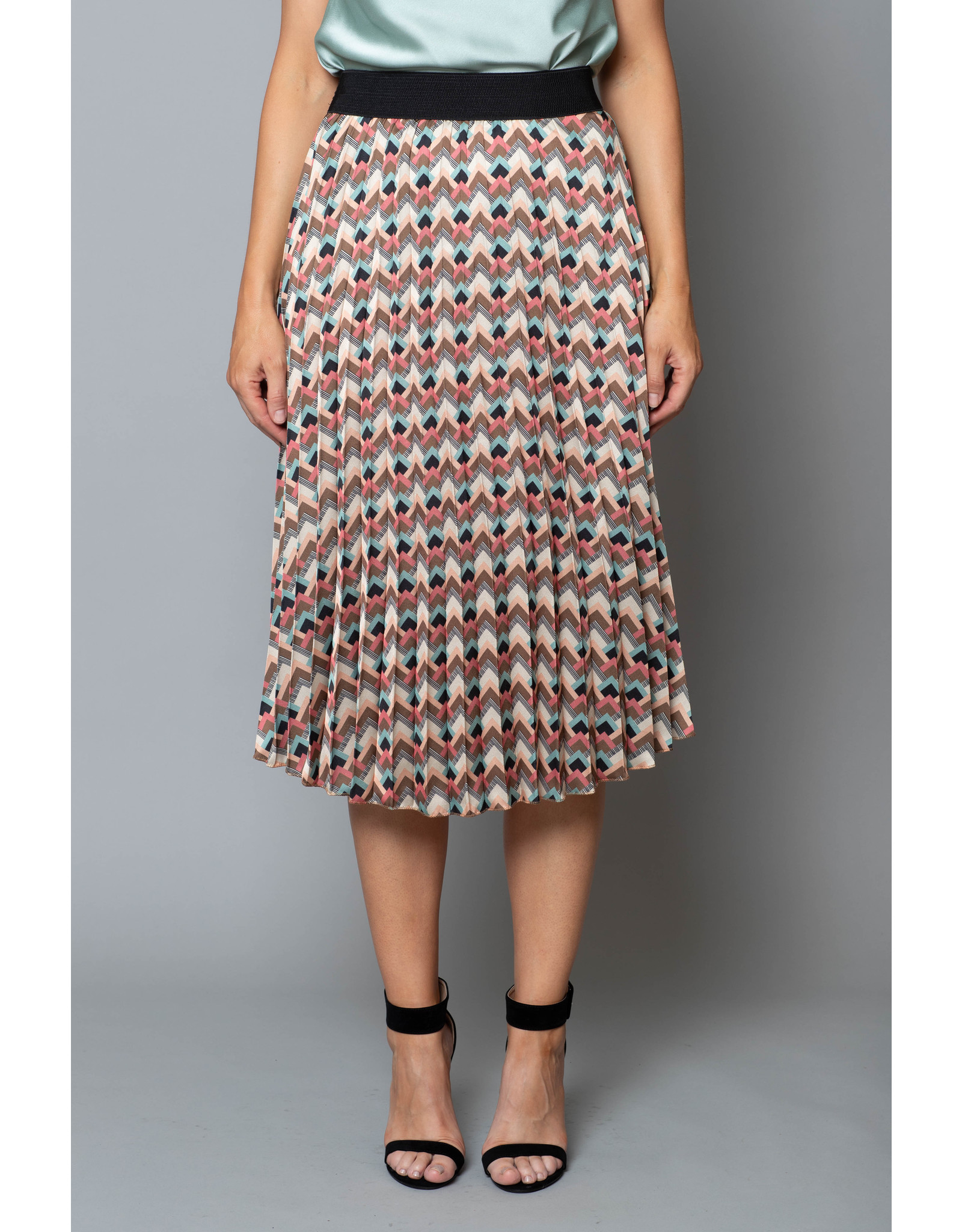 Peruzzi Print Skirt