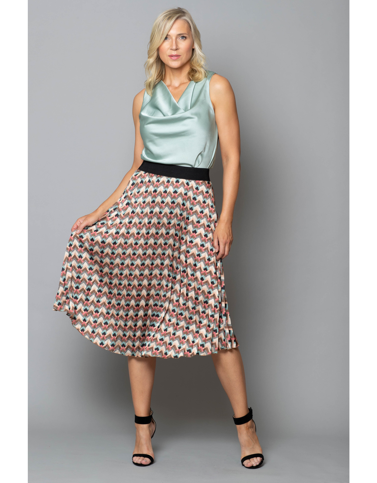 Peruzzi Print Skirt