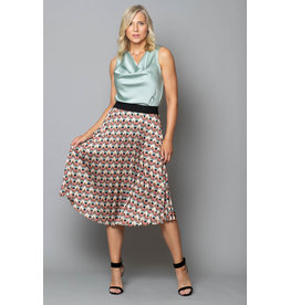 Peruzzi Print Skirt