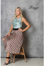 Peruzzi Print Skirt