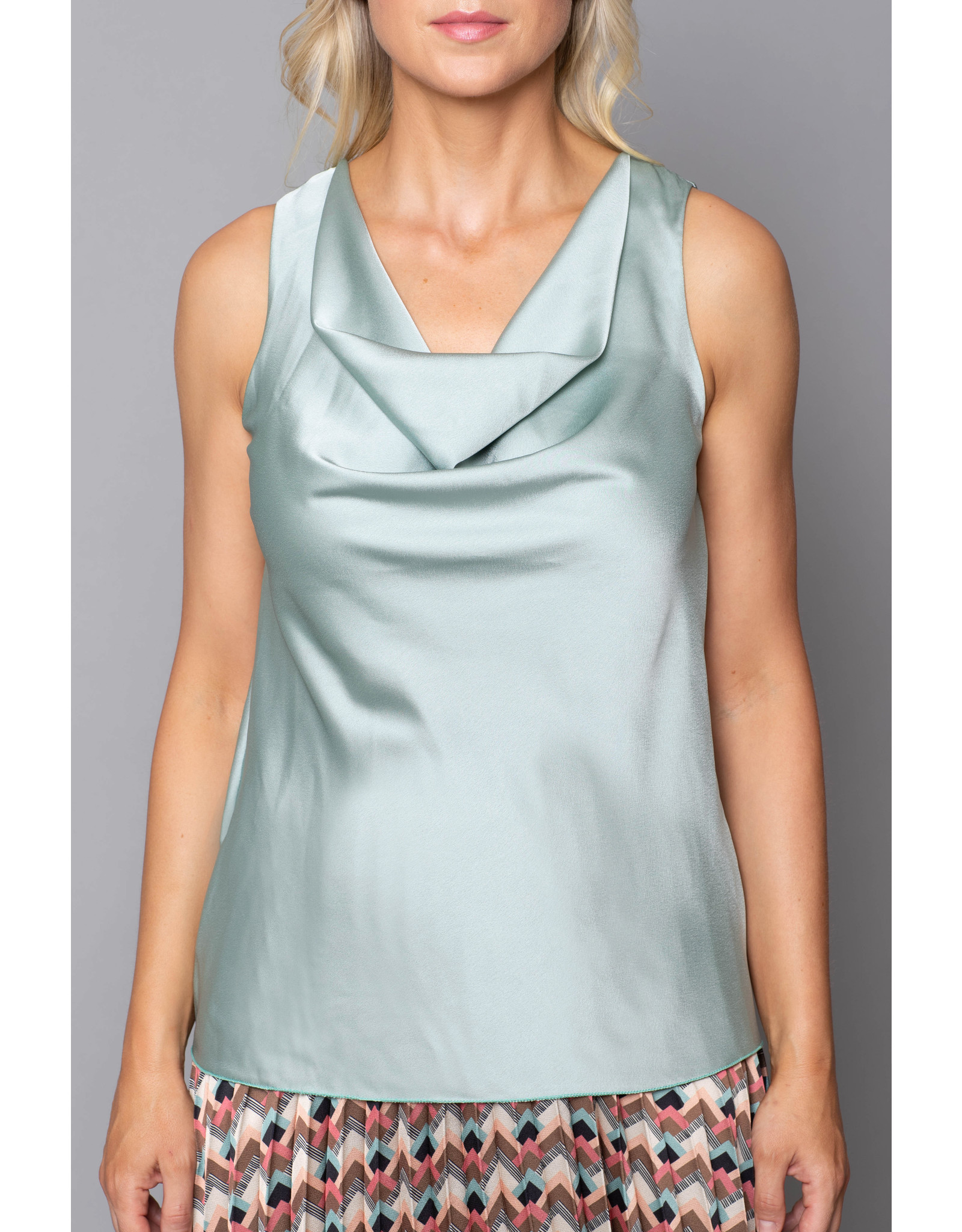 Peruzzi Cowl Neck Top
