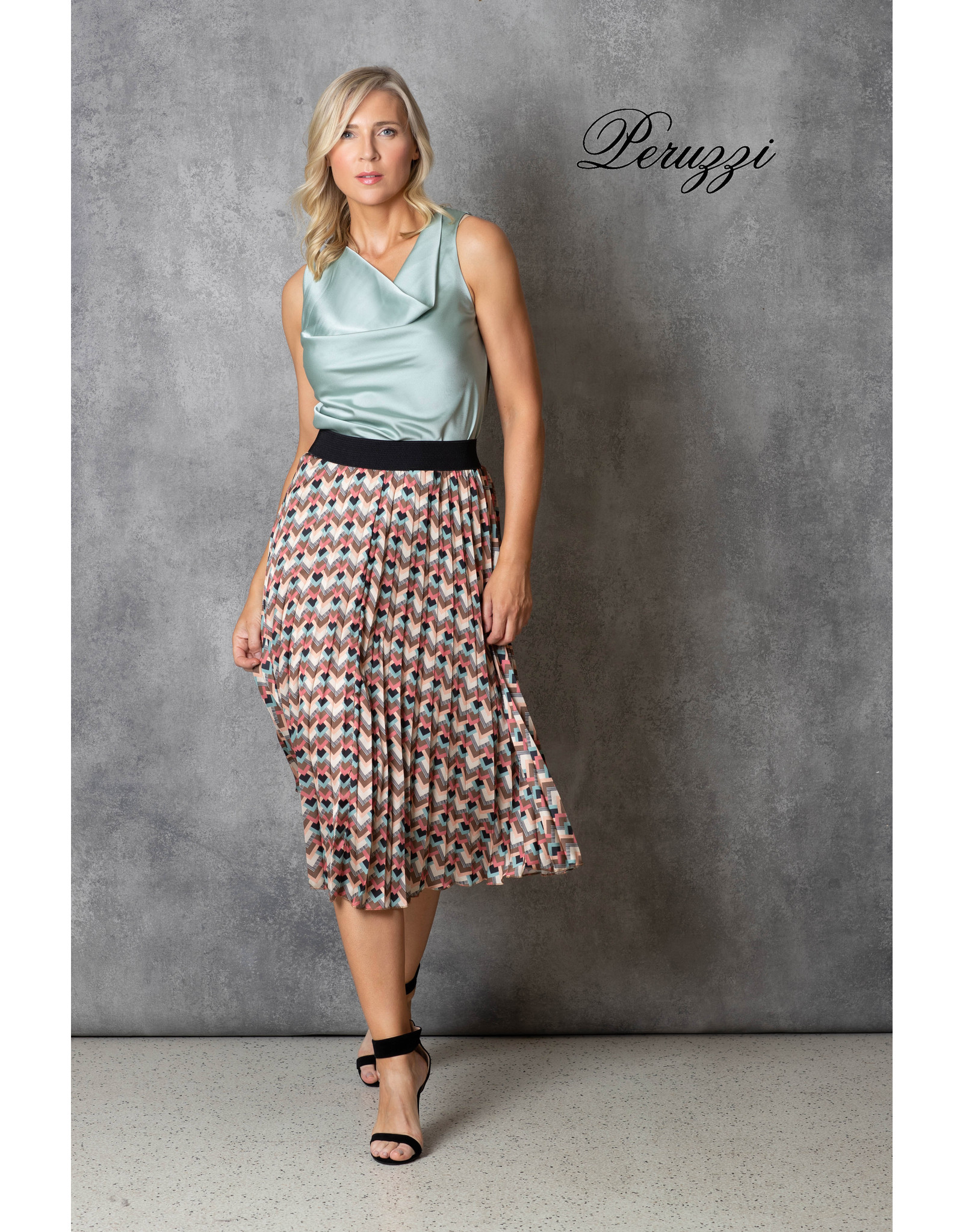 Peruzzi Cowl Neck Top