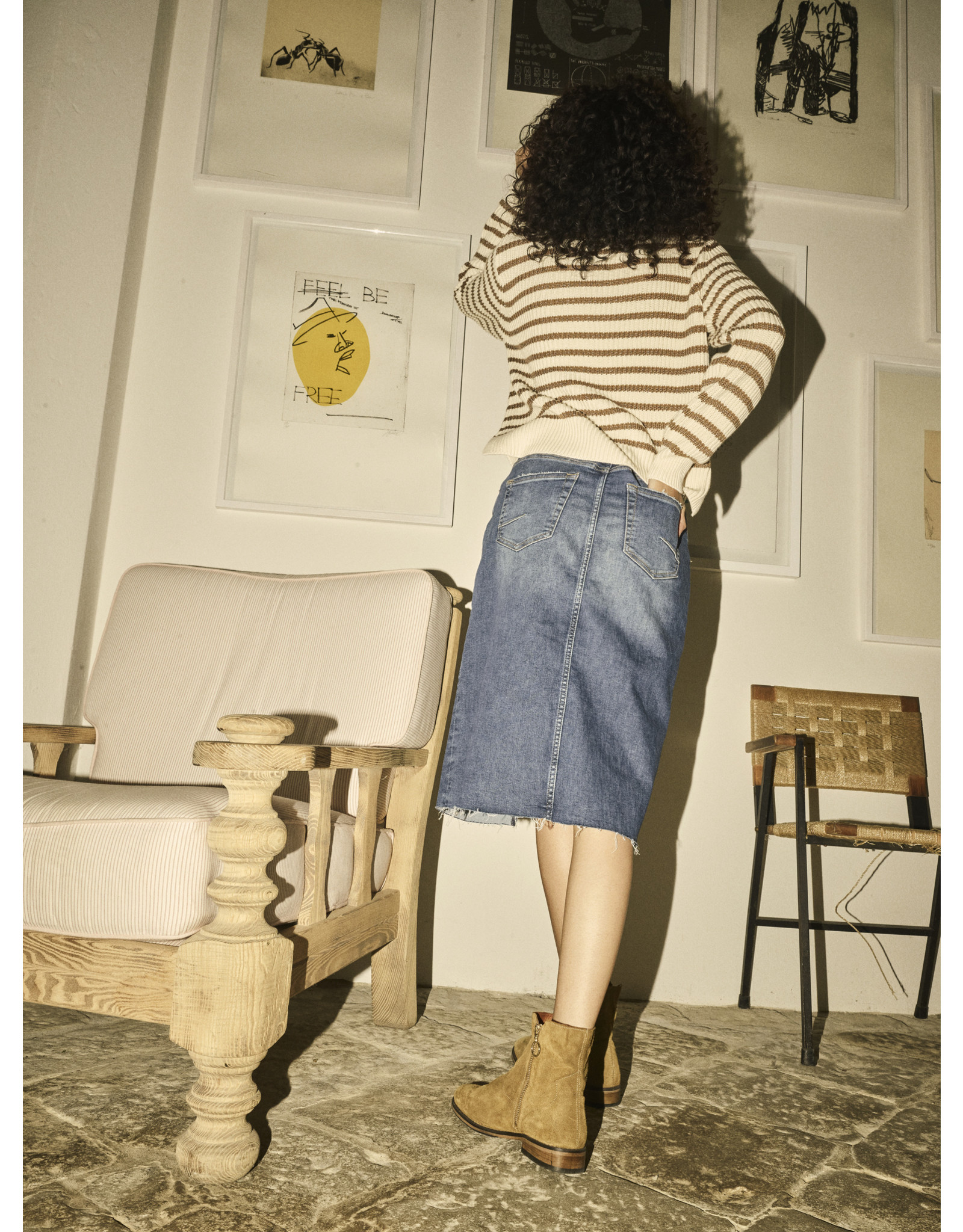 Mos Mosh Denim Skirt