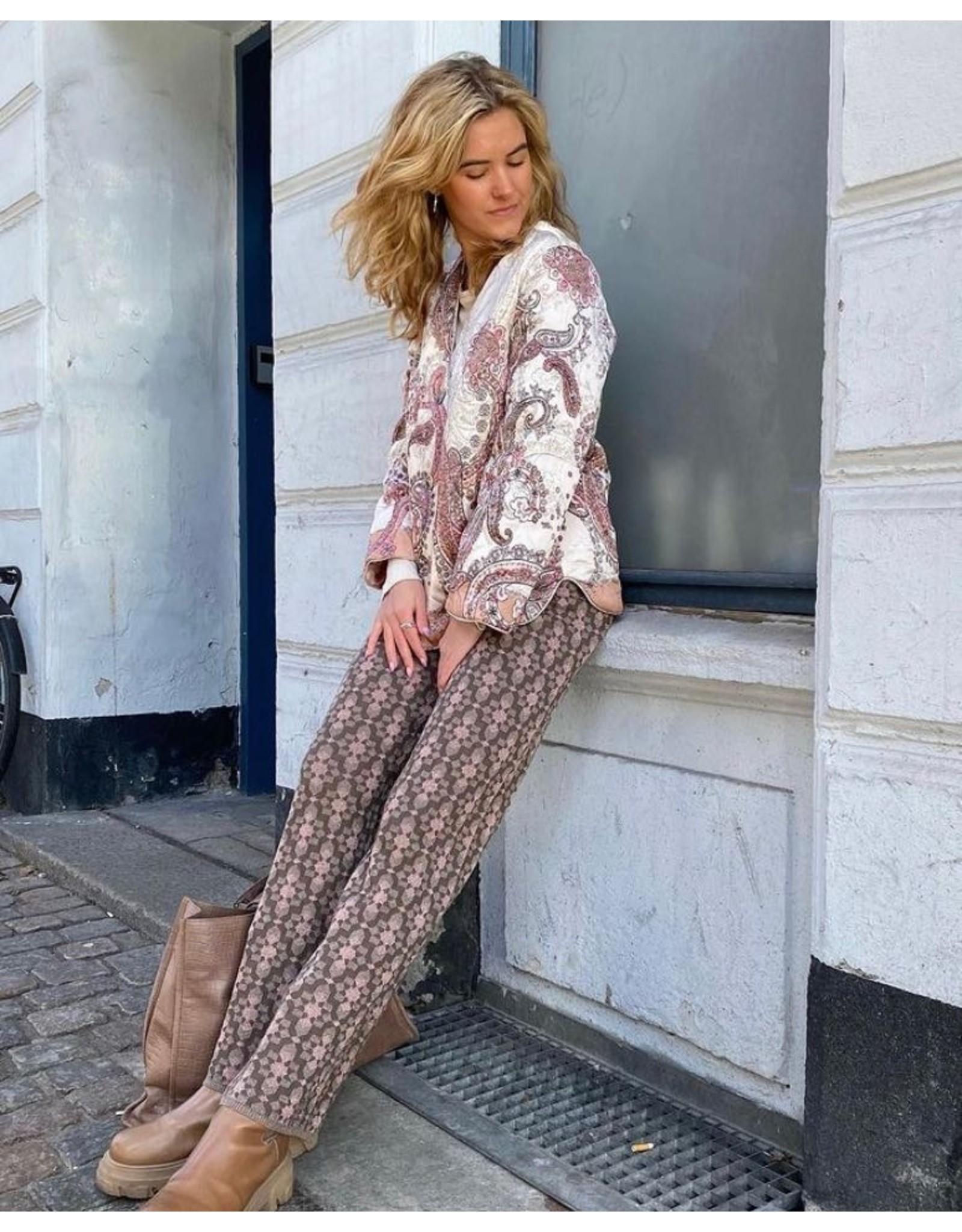 Gustav  Josa knitted straight leg Pants