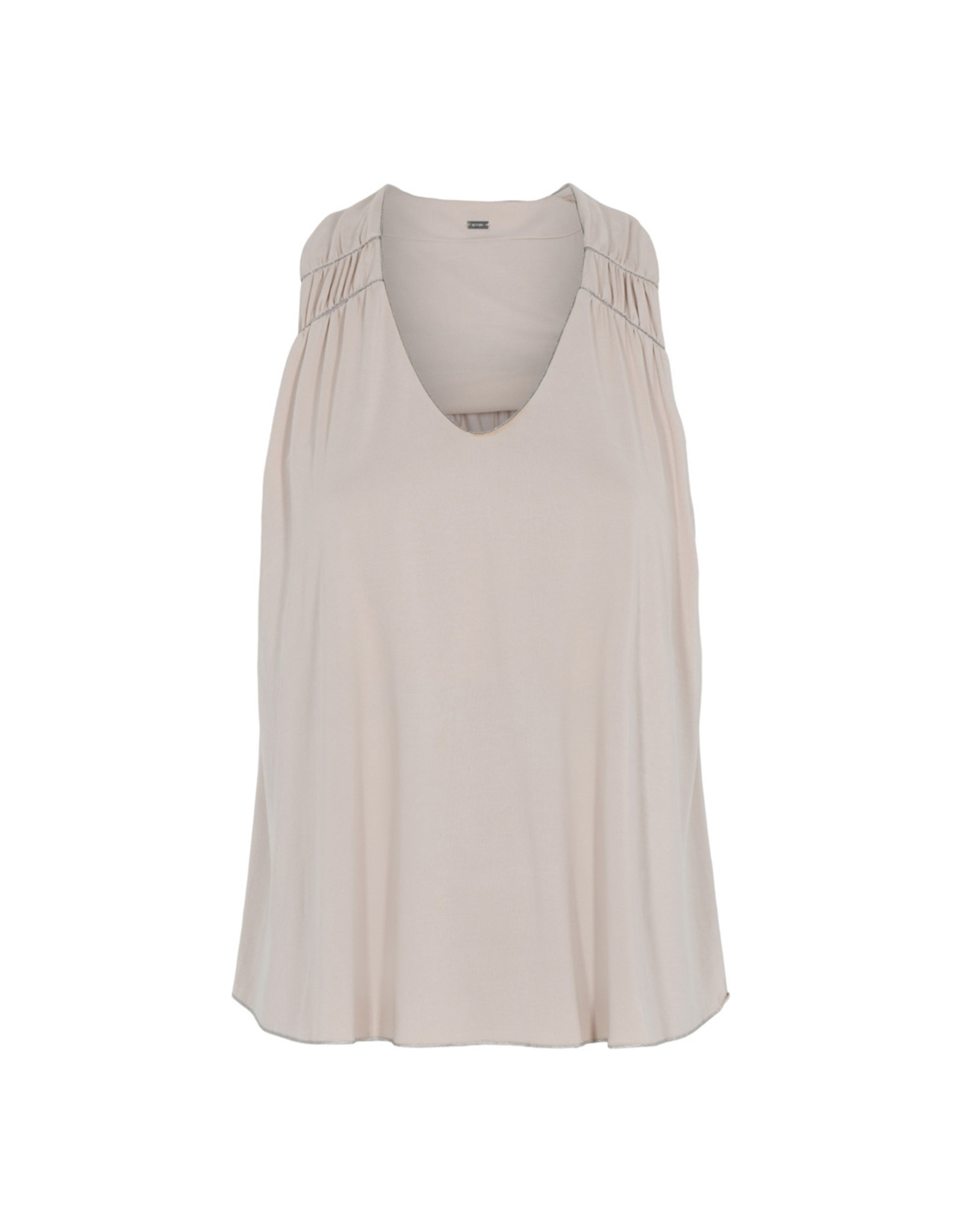 Gustav Fina a-shaped halter neck