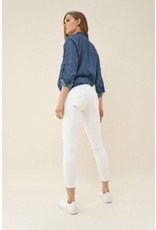 Salsa Jeans Push In Secret Capri Jeans With Detail On Side