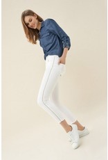 Salsa Jeans Push In Secret Capri Jeans With Detail On Side