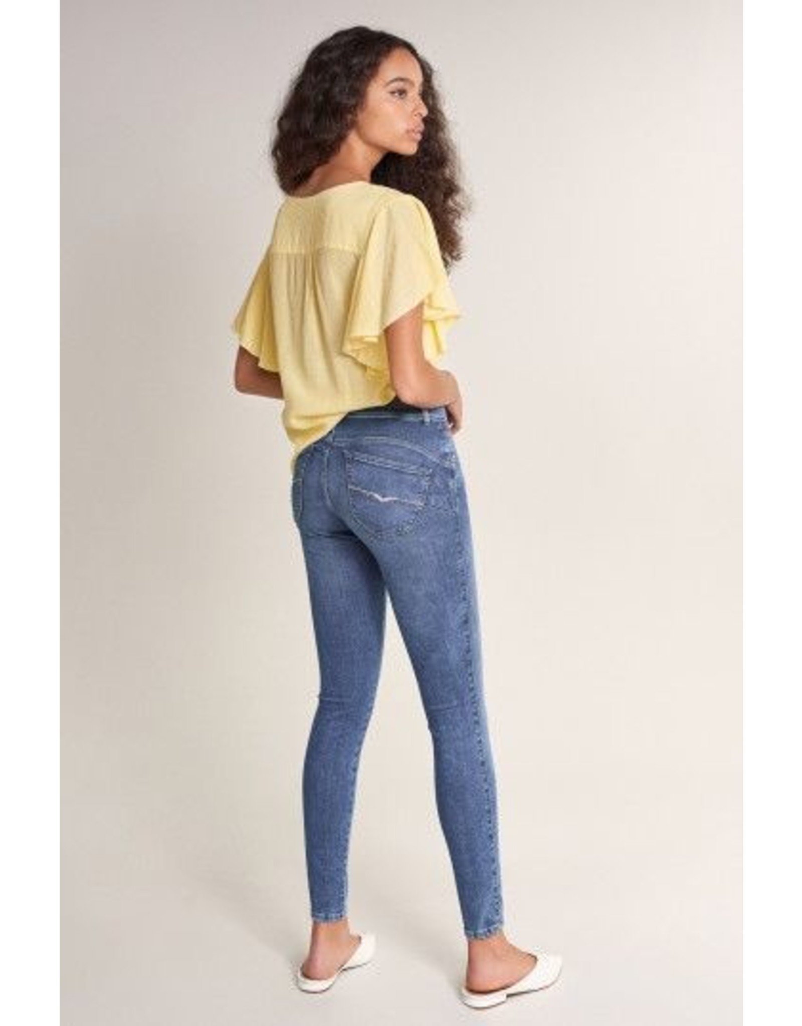 Salsa Jeans Push In Secret Soft Touch Skinny Jeans With Stitching Details