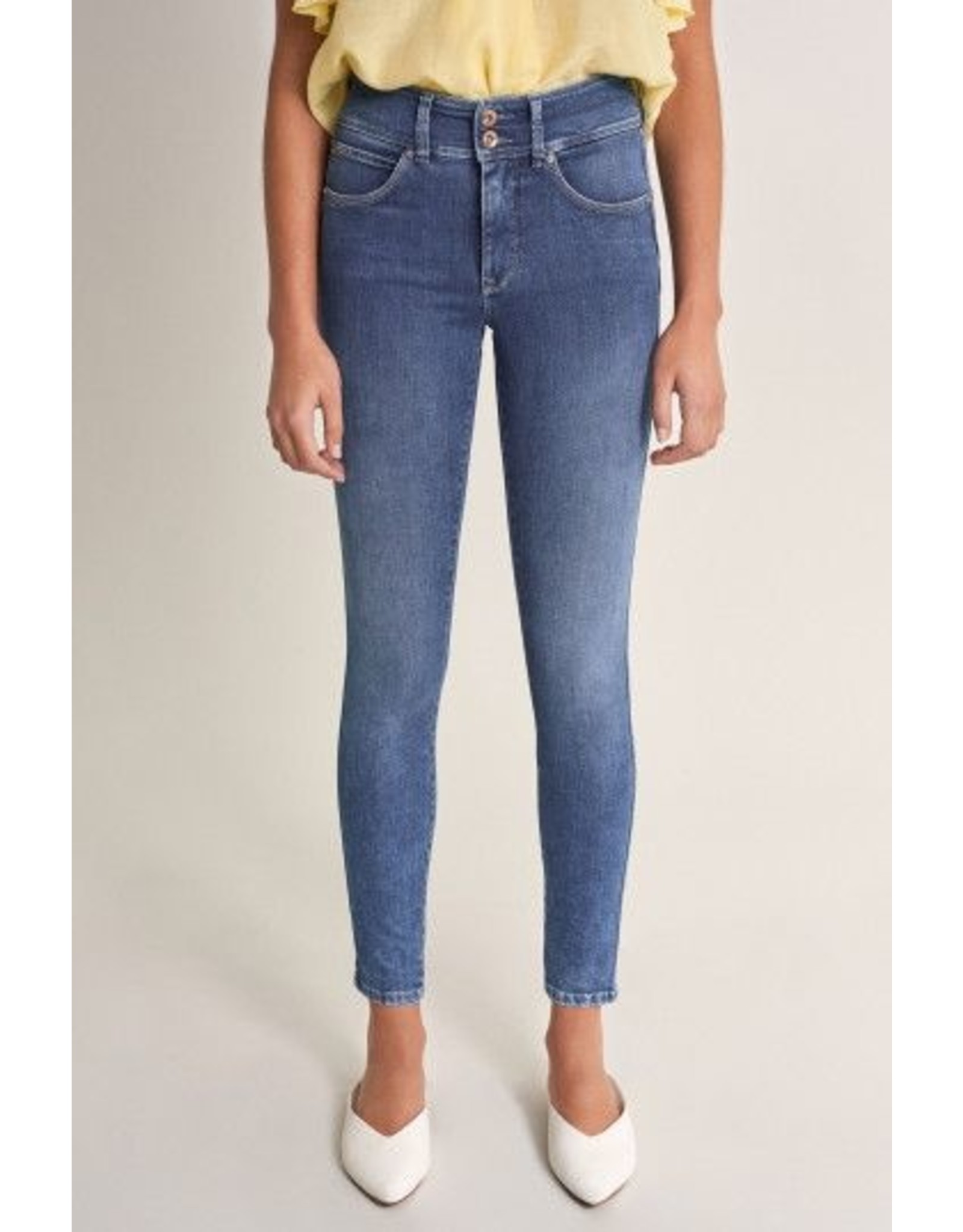 Salsa Jeans Push In Secret Soft Touch Skinny Jeans With Stitching Details