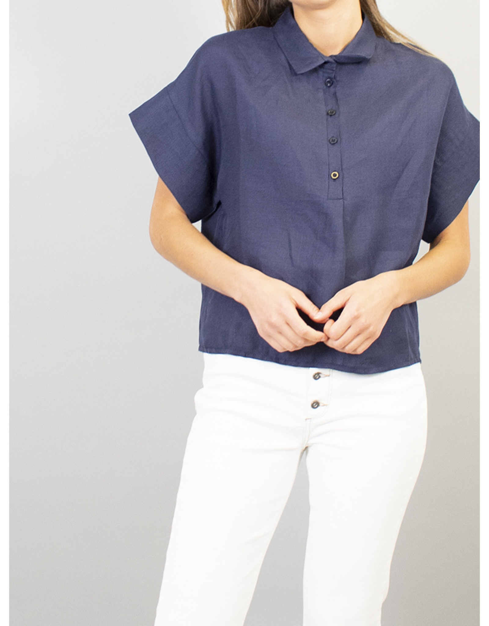 La Fee Maraboutee Short Sleeve Oversize Shirt