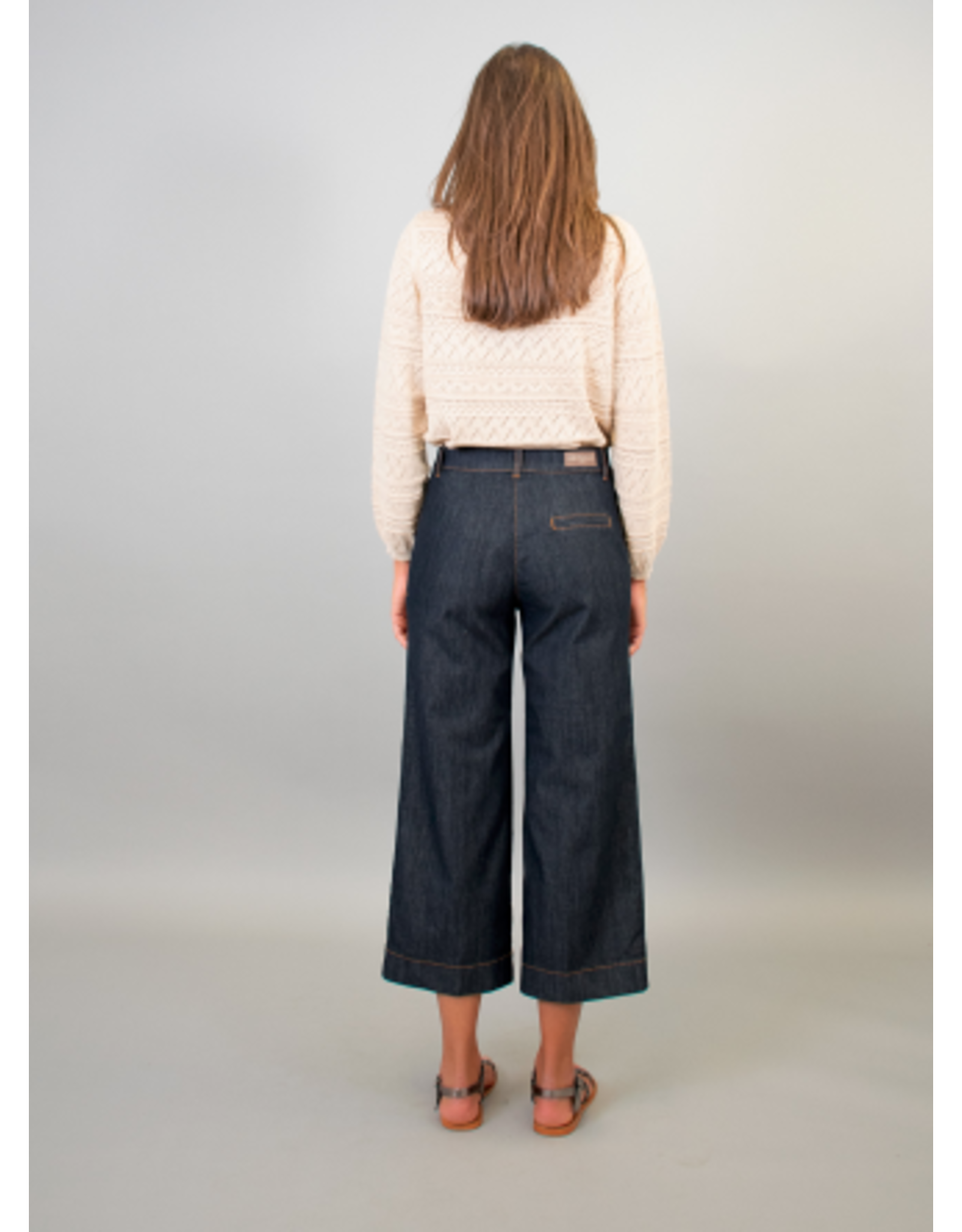 La Fee Maraboutee Crop Denim Jean