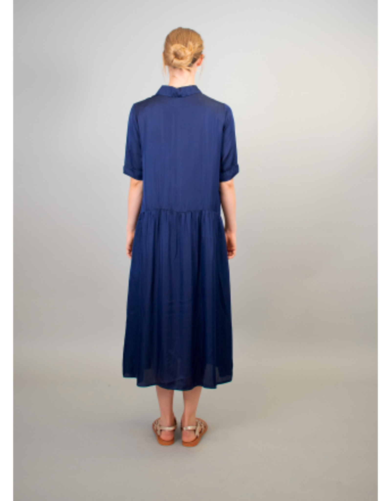 La Fee Maraboutee Dropped Waist Silk Touch Dress