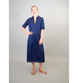 La Fee Maraboutee Dropped Waist Silk Touch Dress