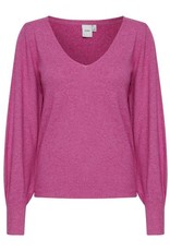 ICHI Halpa Long Sleeve V knit