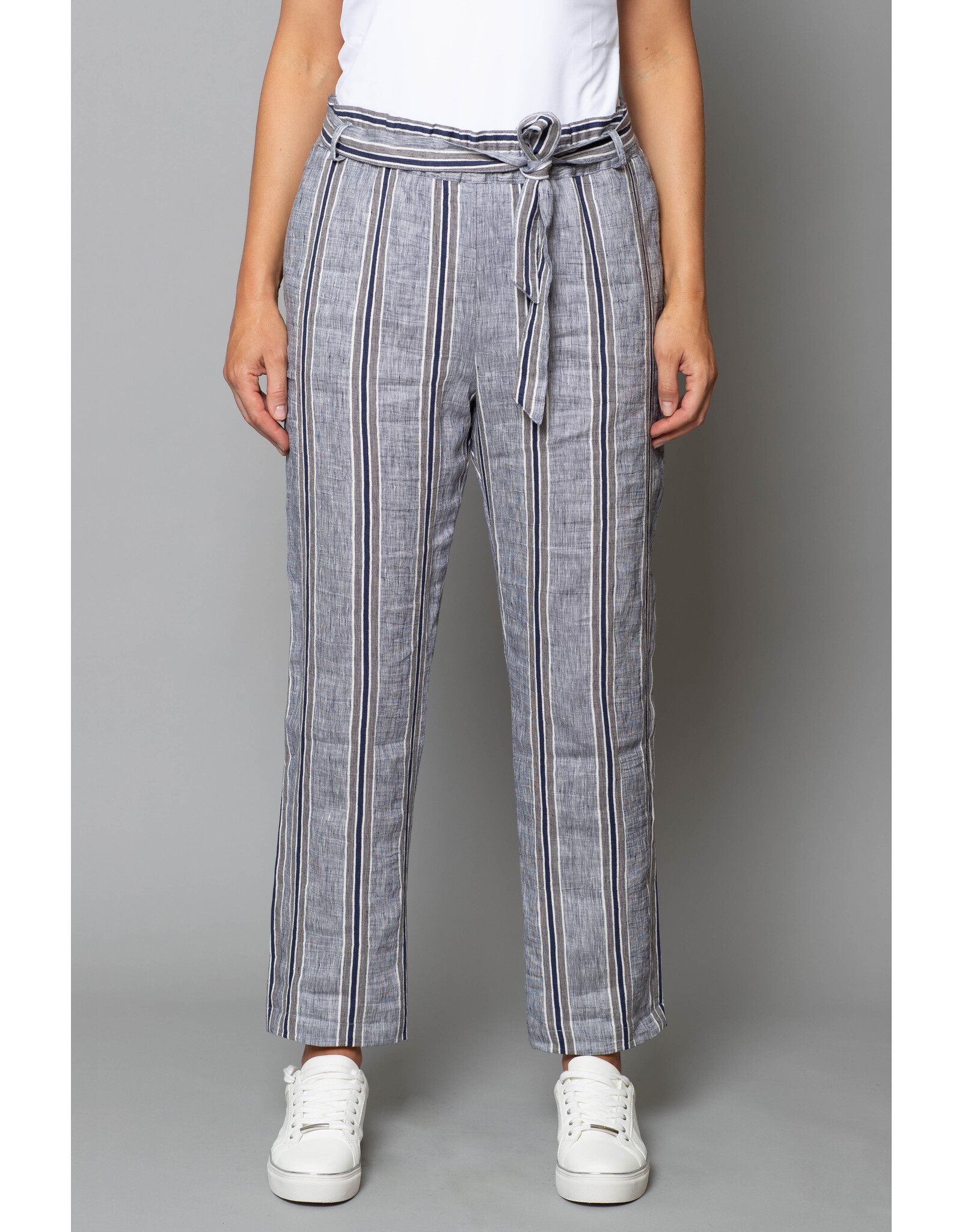 Peruzzi Stripe Linen Trouser