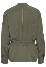 ICHI Grazie Jacket with zip and pull strings