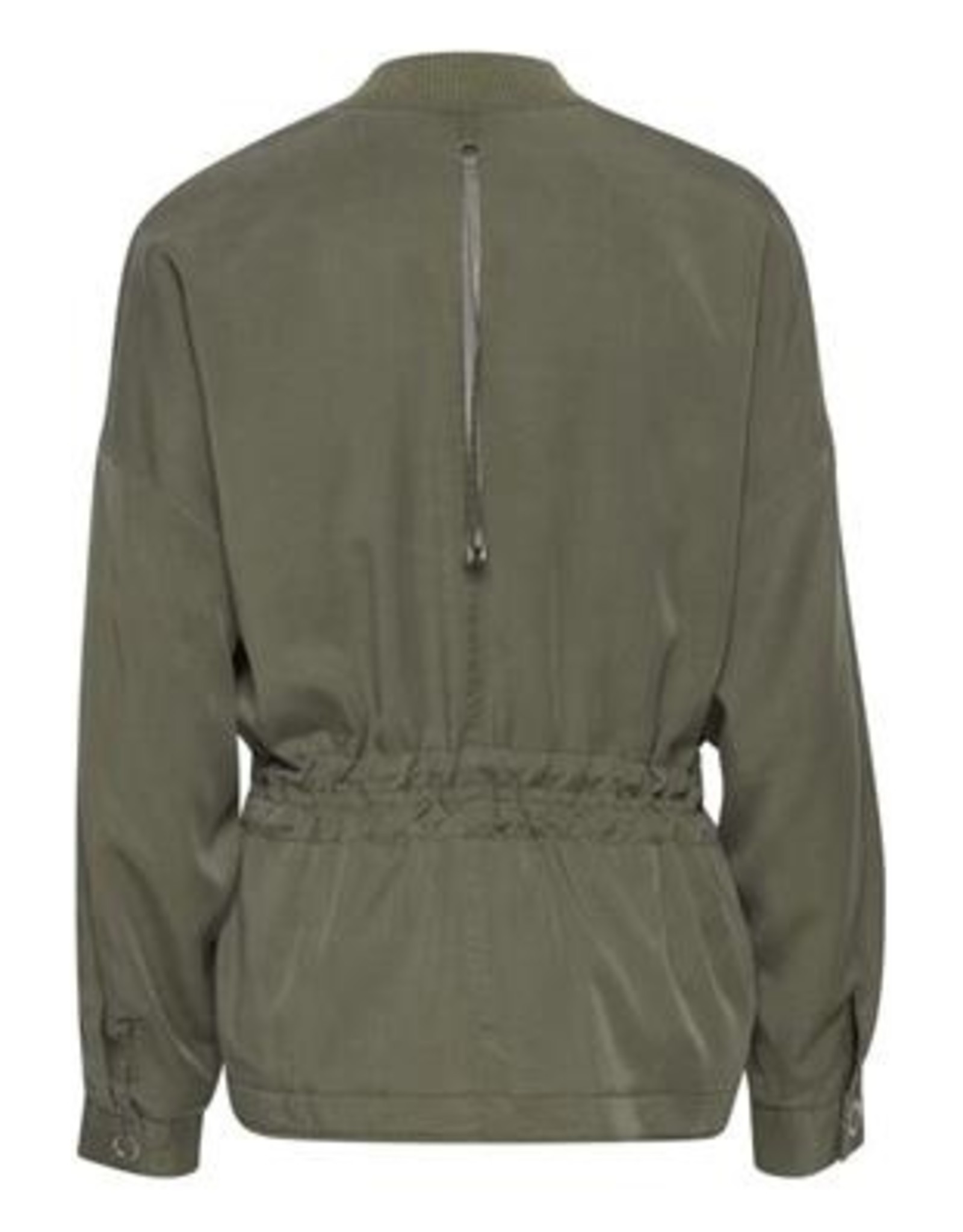 ICHI Grazie Jacket with zip and pull strings
