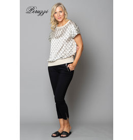 Peruzzi Graphic Print Top