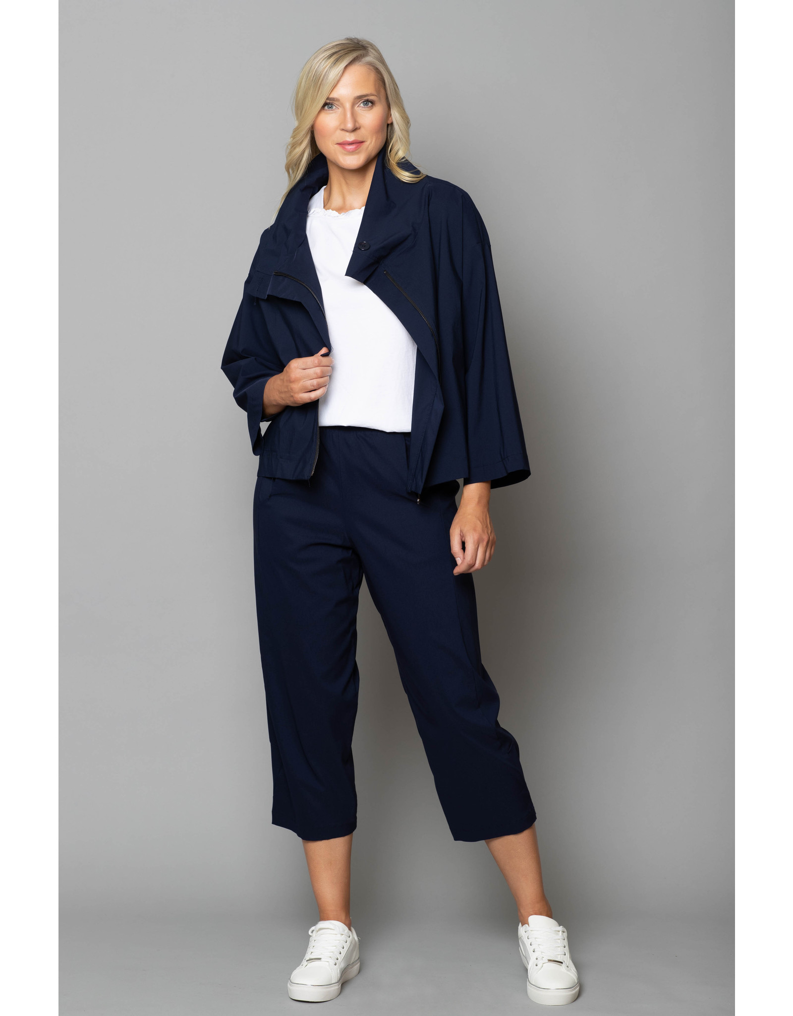 Peruzzi Culotte Style Trousers in Technical Fabric