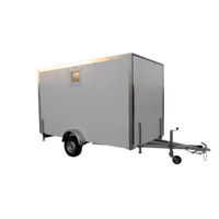 Roulotte de chantier - type 1 - 3,85 x 1,90 x 2,10m