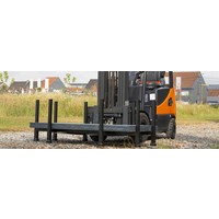 Opslagbox voor rijplaten 2 m x 1 meter