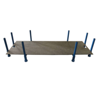 Opslagbox voor rijplaten 2 m x 1 meter