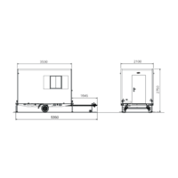Roulotte de chantier - Cubic