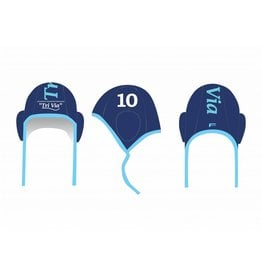 Force TriVia waterpolocaps - blauw - op bestelling