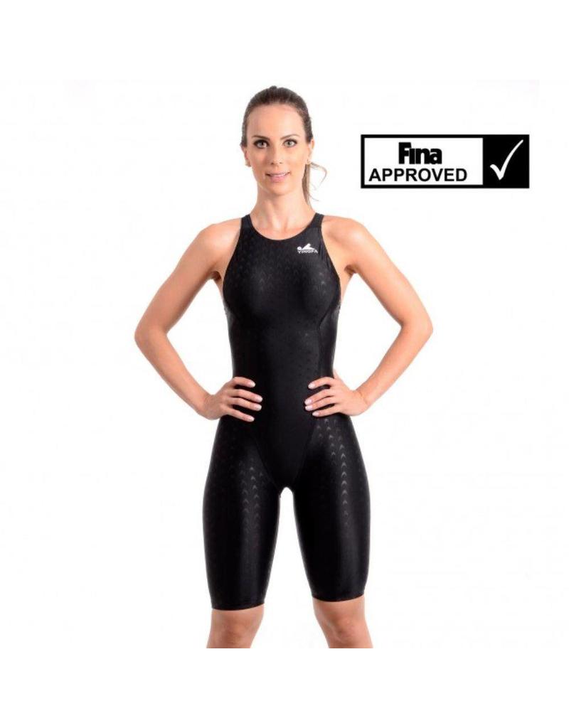 Ying Fa  Ying Fa Sharkskin badpak zwart - 128