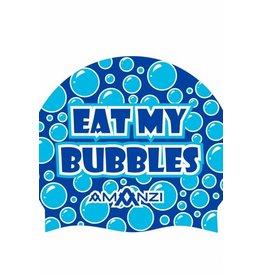 Amanzi Amanzi Badmuts Eat My Bubbles Swim Cap - de laatste