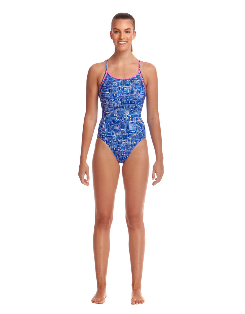 Funkita / Funky Trunks Funkita Sky City Diamond Back Badpak - JR