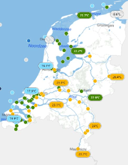 Buitenzwemmen? Bij welke temperatuur kan dat?   