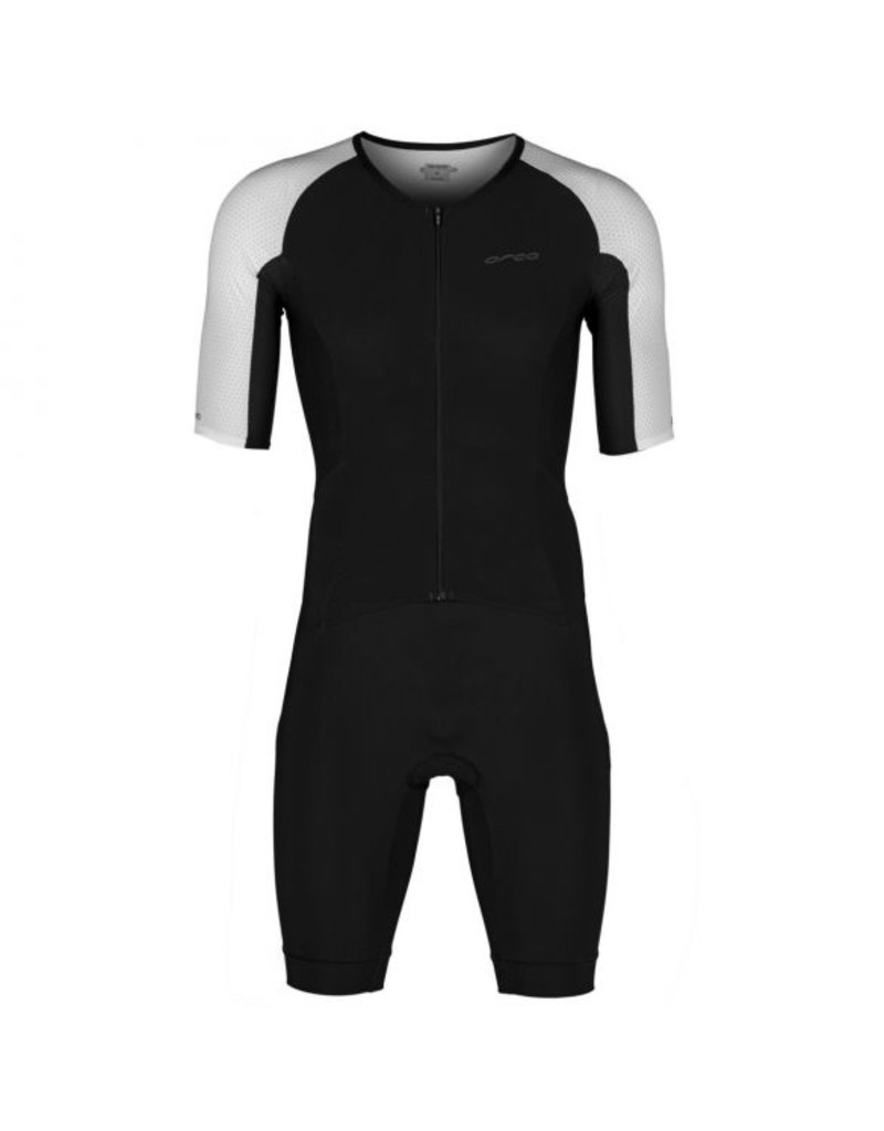 Overige merken Orca Athlex Aero race trisuit korte mouw zwart/wit heren - maat M
