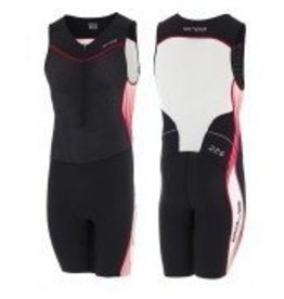 Orca Orca 226 Perform race mouwloos trisuit zwart/rood heren - maat M