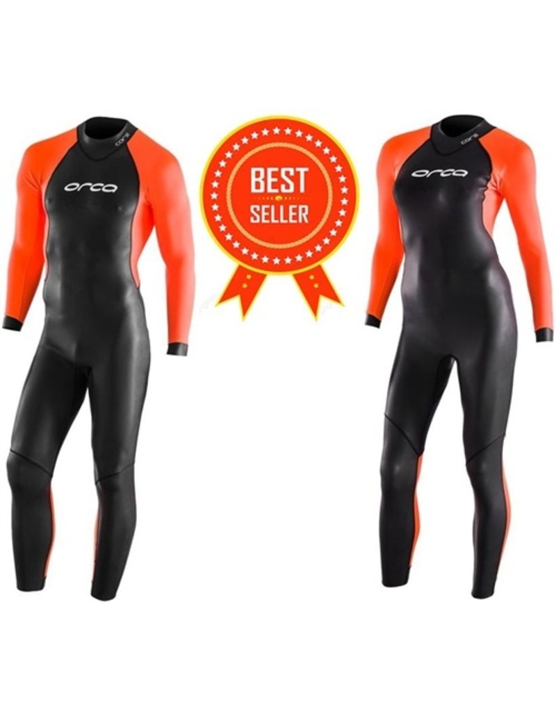 Orca Orca Core Men's Open Water Hi-Vis Swimming Wetsuit  - maat 10