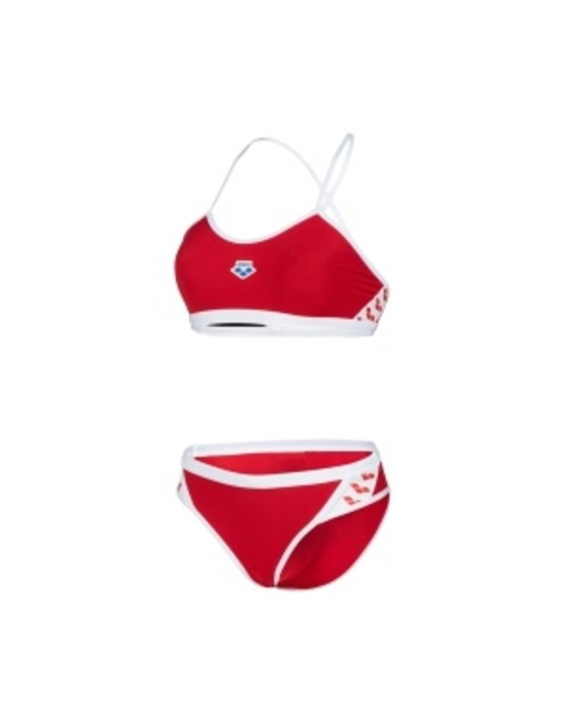 Arena Arena Icons Bikini Cross Back Red - D36