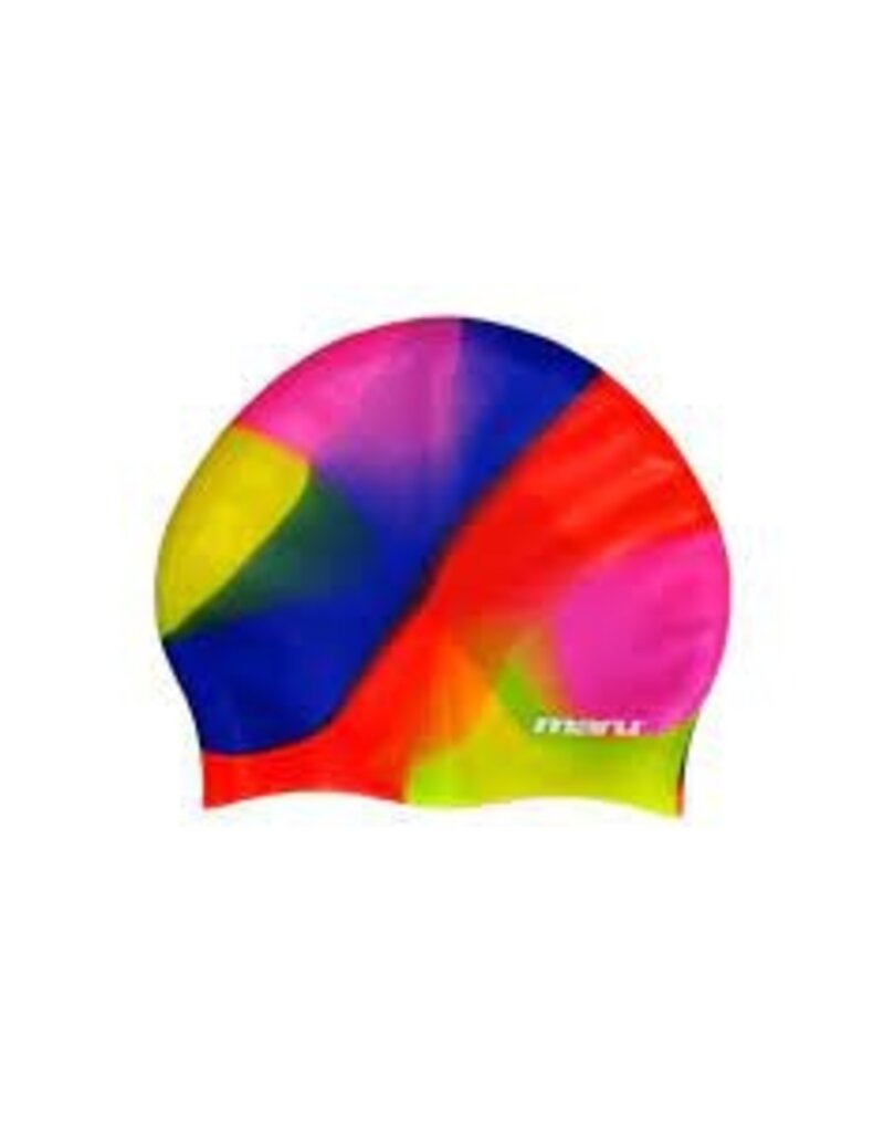 Maru Silicone Swim Cap Long Hair Multicolour
