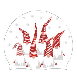 Overige merken Kerstbadmuts (wit) - Kabouters