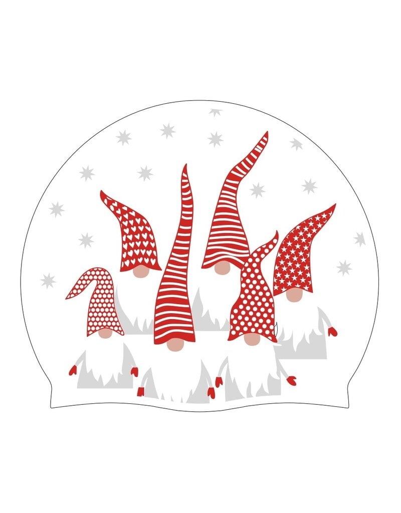 Overige merken Kerstbadmuts (wit) - Kabouters - levertijd